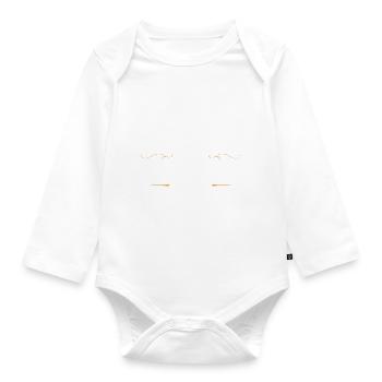 Tierarzt Beruf - Baby Bio-Langarm-Body - Weiß - Vorne