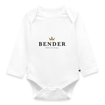 Bender - Baby Bio-Langarm-Body - Weiß - Vorne