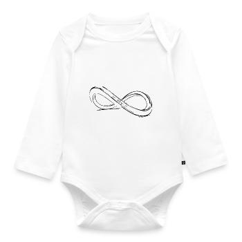 Équation de Dirac - Body Bébé bio manches longues - blanc - Devant