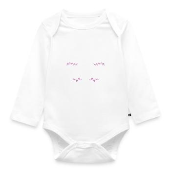 Alexandra - Body Bébé bio manches longues - blanc - Devant