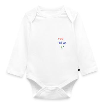 | en ligne inattendu Programmeur Informaticien - Body Bébé bio manches longues - blanc - Devant