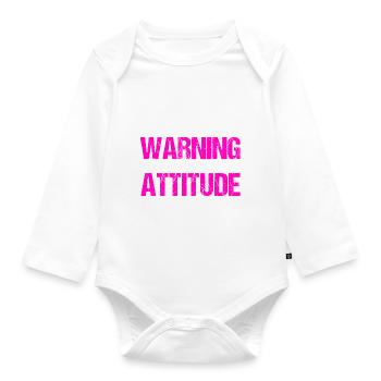 Health Assistance Home Nursing Nurse - Organic Longsleeve Baby Bodysuit - white - Front