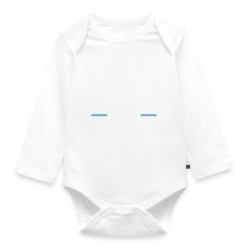Simone - Baby Bio-Langarm-Body - Weiß - Vorne