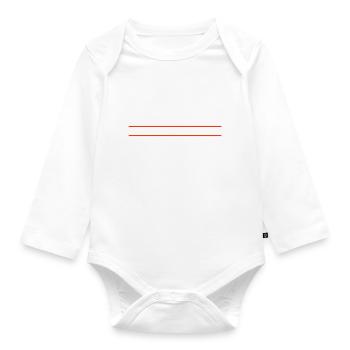 Indonesia 2024 - Baby Bio-Langarm-Body - Weiß - Vorne