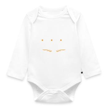 Grafik Designer Beruf - Baby Bio-Langarm-Body - Weiß - Vorne