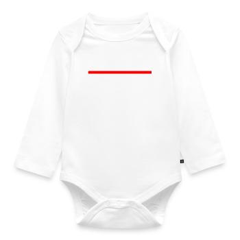 Ich wähle cdu - Baby Bio-Langarm-Body - Weiß - Vorne
