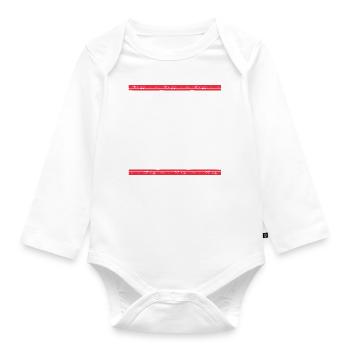 Greece 2024 Holiday - Organic Longsleeve Baby Bodysuit - white - Front