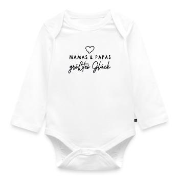 Baby - Organic Longsleeve Baby Bodysuit - white - Front