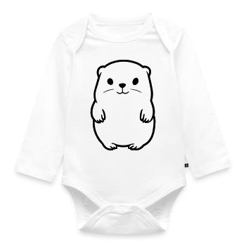 Marmot - Organic Longsleeve Baby Bodysuit - white - Front