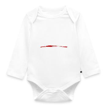 I Have Sexdaily Dyslexia - Organic Longsleeve Baby Bodysuit - white - Front