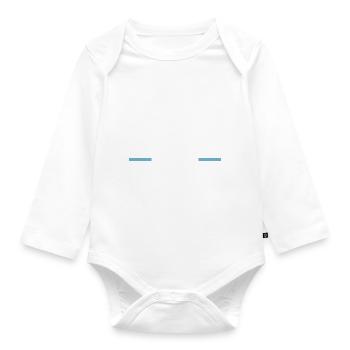Matthias - Body Bébé bio manches longues - blanc - Devant