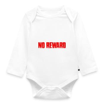 Missing 100+ Pounds, No Reward, Do Not Report 4 - Baby Bio-Langarm-Body - Weiß - Vorne