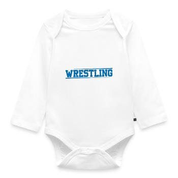 Lutte Autres sports ne nécessitent qu’une balle 4 - Body Bébé bio manches longues - blanc - Devant