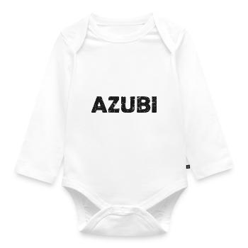 Apprentice apprenticeship training apprentice gift idea - Organic Longsleeve Baby Bodysuit - white - Front