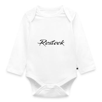 Rostock - Organic Longsleeve Baby Bodysuit - white - Front