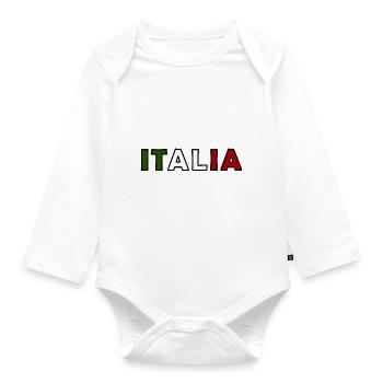 Homeland Italy - Organic Longsleeve Baby Bodysuit - white - Front