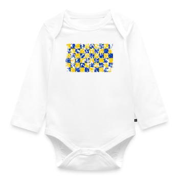 Surrey Shabby - Body Bébé bio manches longues - blanc - Devant