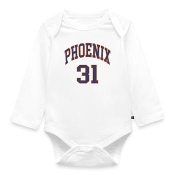 Phoenix 31 - Baby Bio-Langarm-Body - Weiß - Vorne