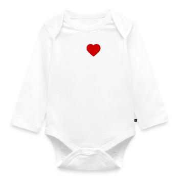 I love to make boys cry - Body Bébé bio manches longues - blanc - Devant