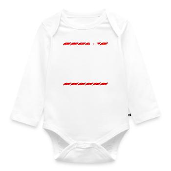 Malle 2024 Mallorca Tour - Baby Bio-Langarm-Body - Weiß - Vorne
