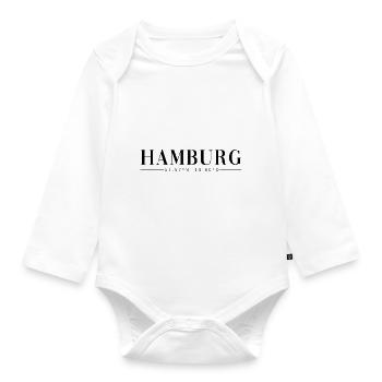 Chemise de Hambourg - Body Bébé bio manches longues - blanc - Devant