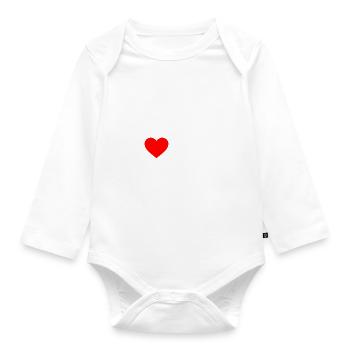 J’aime ma belle-fille - Body Bébé bio manches longues - blanc - Devant