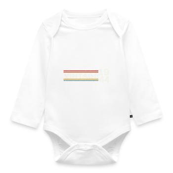 Vintage 1944 Cadeaux Légende pour 79 ans - 79ème - Body Bébé bio manches longues - blanc - Devant