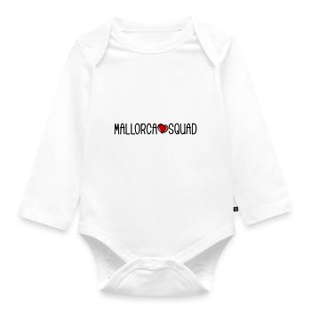Mallorca Squad - Baby Bio-Langarm-Body - Weiß - Vorne