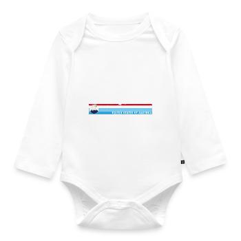 Florida Sunshine State Est 1845 Vintage Classic - Organic Longsleeve Baby Bodysuit - white - Front