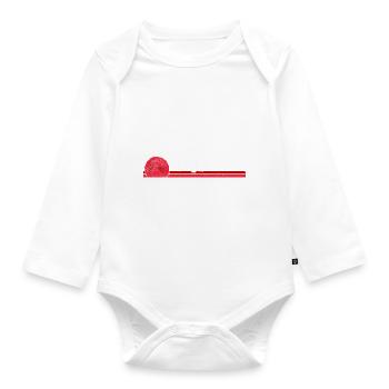 Fukuoka Japan Cultural Landmark for Travelers Men - Organic Longsleeve Baby Bodysuit - white - Front