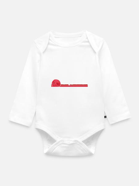 Tokio Japan Japanisches Souvenir für Asia Lover Men - Baby Bio-Langarm-Body - Weiß