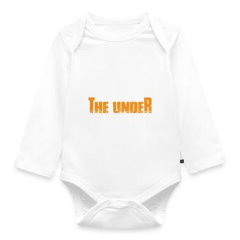 Life's Too Short To Bet The Under 18 - Organic Longsleeve Baby Bodysuit - white - Front