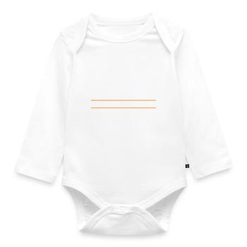 Mallorca 2024 - Baby Bio-Langarm-Body - Weiß - Vorne