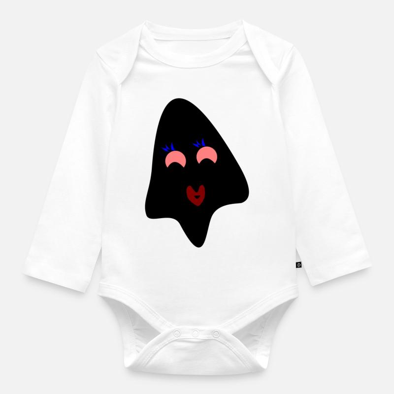 skoby - Body Bébé bio manches longues - blanc