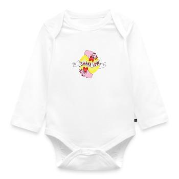 Partager Love Not Partner - Body Bébé bio manches longues - blanc - Devant