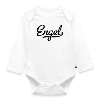 ENGEL - Baby Bio-Langarm-Body - Weiß - Vorne