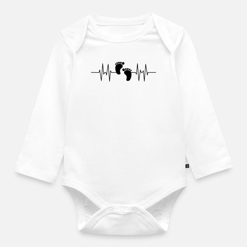 bébé - Body Bébé bio manches longues - blanc