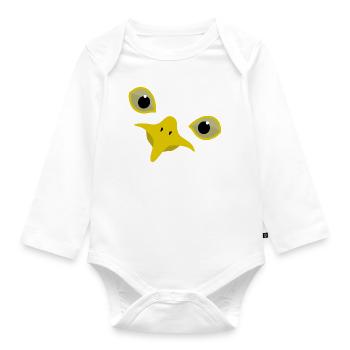 Gull - Organic Longsleeve Baby Bodysuit - white - Front