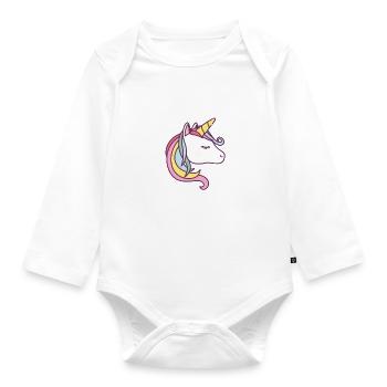 Funny Birthday Awesome Since 1978 - Organic Longsleeve Baby Bodysuit - white - Front