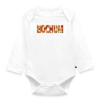 Bochum - Baby Bio-Langarm-Body - Weiß - Vorne
