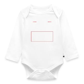 Travel Crew - Baby Bio-Langarm-Body - Weiß - Vorne