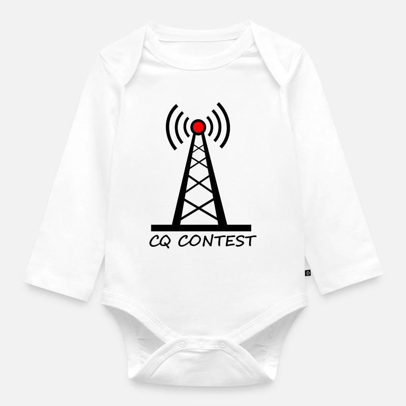 Concours CQ - Body Bébé bio manches longues - blanc
