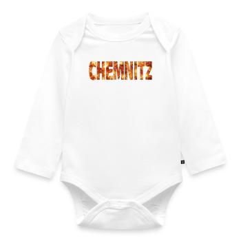 Chemnitz - Body Bébé bio manches longues - blanc - Devant