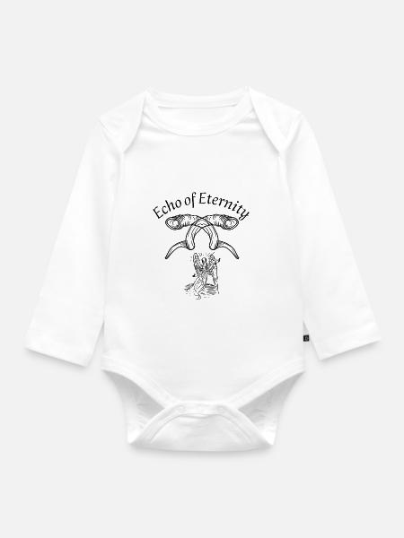Echo of Eternity - Baby Bio-Langarm-Body - Weiß
