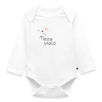 Petite souris - Body Bébé bio manches longues - blanc - Devant