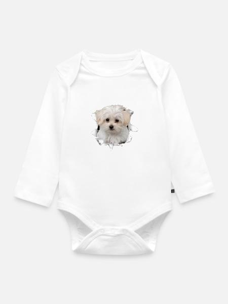 Malteser - Malteser - Baby Bio-Langarm-Body - Weiß