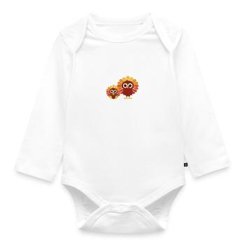 Big Brother 2023 Bébé Thanksgiving Turquie Garçons - Body Bébé bio manches longues - blanc - Devant