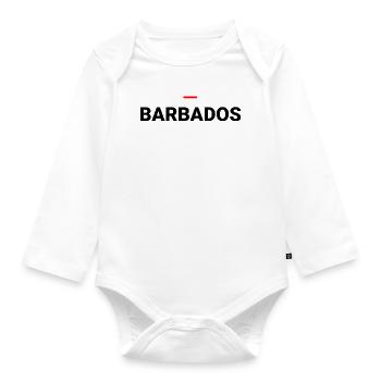 BARBADOS - Organic Longsleeve Baby Bodysuit - white - Front