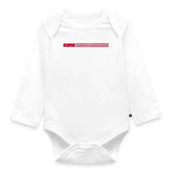 Eindhoven - Baby Bio-Langarm-Body - Weiß - Vorne