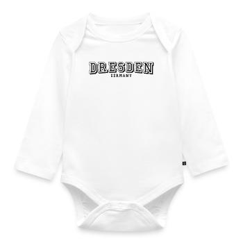 Dresden - Organic Longsleeve Baby Bodysuit - white - Front